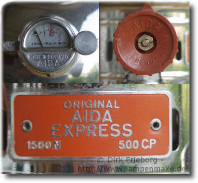 AIDA Express 1500 N Armaturen