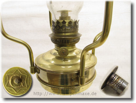 Clipper Lamp mit Details