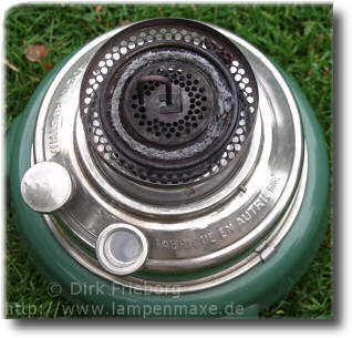 Ditmar Demon Tank und Brenner